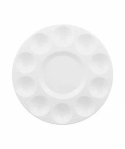 Royal & Langnickel Large 10-Well Round Mixing Palette Blending Palettes & Plates