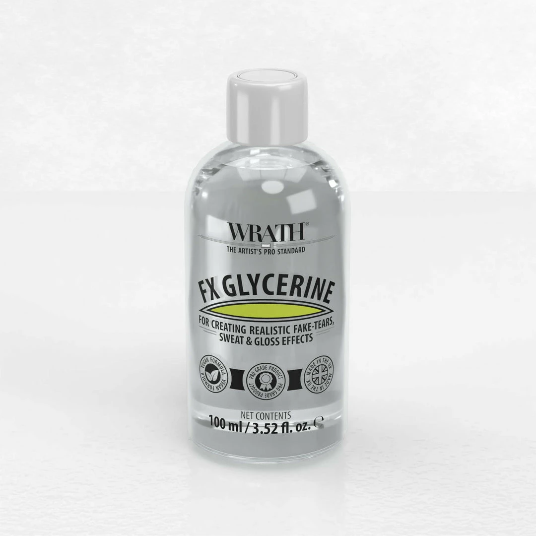 WRATH FX Glycerine - Tears, Sweat & Gloss Effects Burns & Blister Simulation