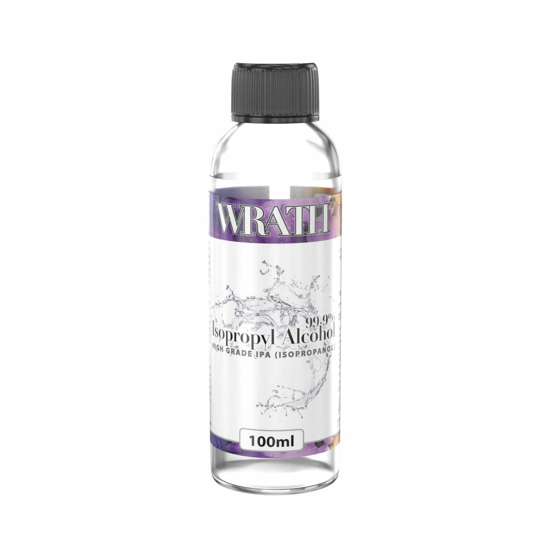 WRATH Cosmetics 99.9% Isopropyl Alcohol - 100ml Removers & Solvents