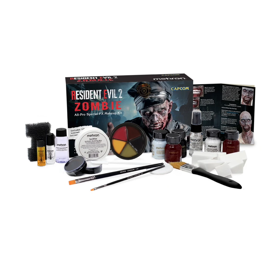 Mehron Resident Evil™ 2 Zombie All Pro Special FX Makeup Kit Special FX Kits