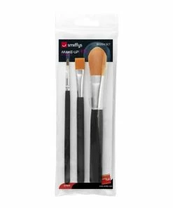 Smiffy's Body Art Brush Sets Make Up FX Face Paint Brush Set