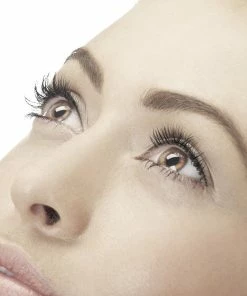 Smiffy's Fever False Eyelashes - Fine Natural Black