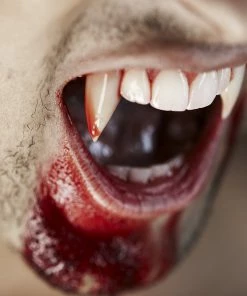 Scarecrow Custom Deluxe Long Saber Fangs Teeth & Fangs