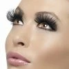 Smiffy's Fever False Eyelashes - Natural Black Extra Long