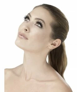 Smiffy's Fever False Eyelashes - Black Flutter