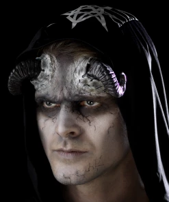 Smiffy's Make-up FX Demon Horns - Latex Prosthetics