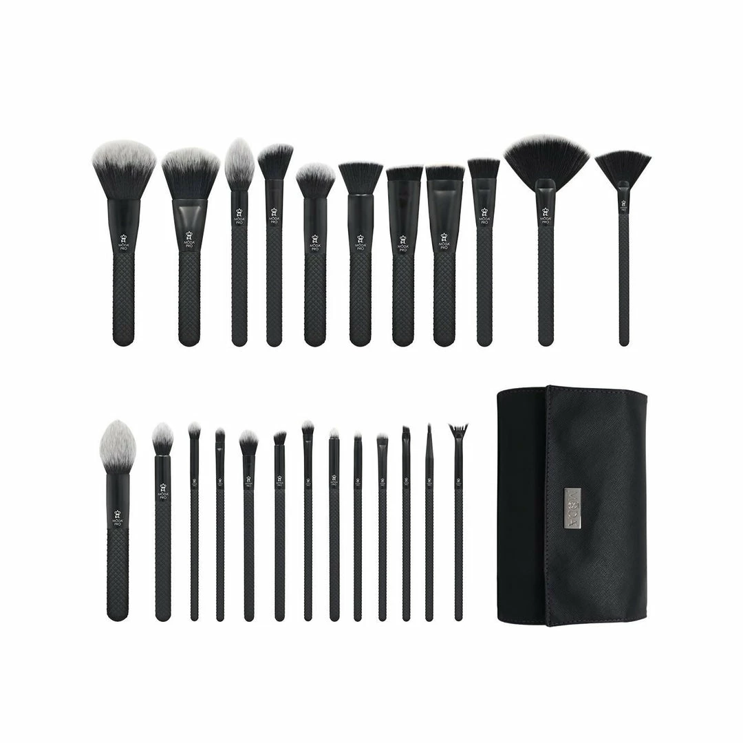Royal & Langnickel MODA Pro 25pc Full Face Wrap Kit Brush Sets