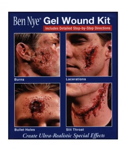 Gelatine & Foam Ben Nye Gel Wound Kit - Pro Gelatine Set
