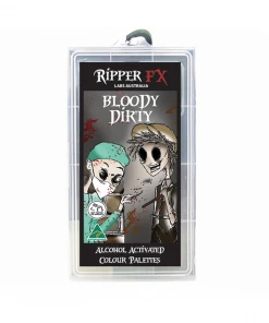 Ripper FX Alcohol Paint Large Palette - Bloody Dirty Alcohol Activated Make-up