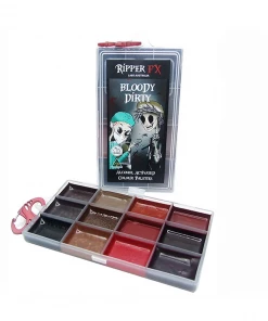 Ripper FX Alcohol Paint Large Palette - Bloody Dirty Alcohol Activated Make-up