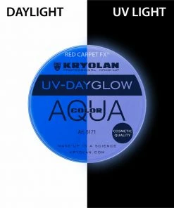 Kryolan AQUACOLOR UV-Dayglow - Water Based Face & Body Paint