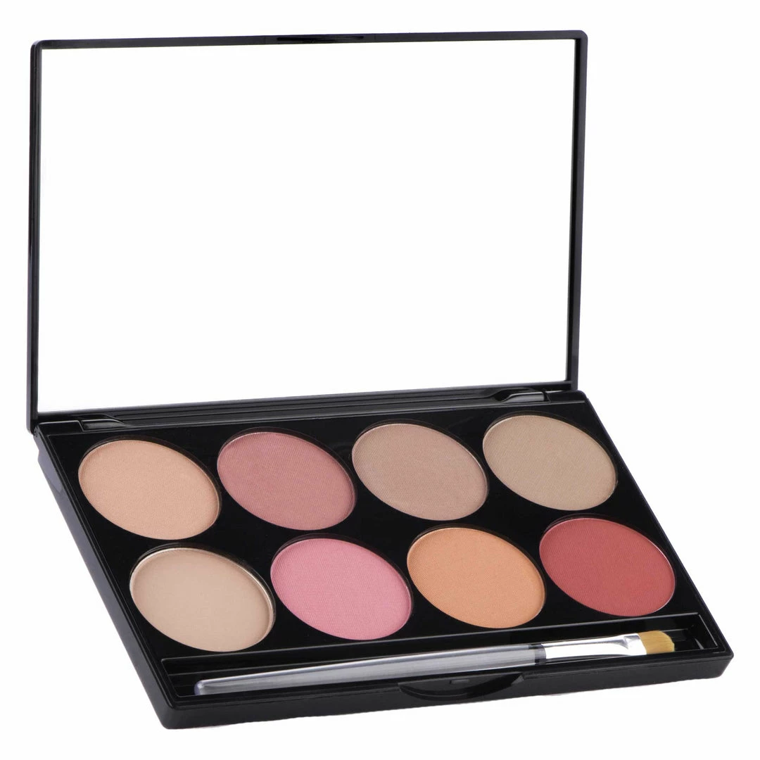 Mehron CHEEK Powder 8 Palette - Blush & Contour