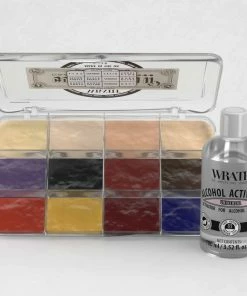 WRATH AA WRATH Alcohol Activated Make-up 12 Palette With Activator - Complexion II FX Colour Palettes