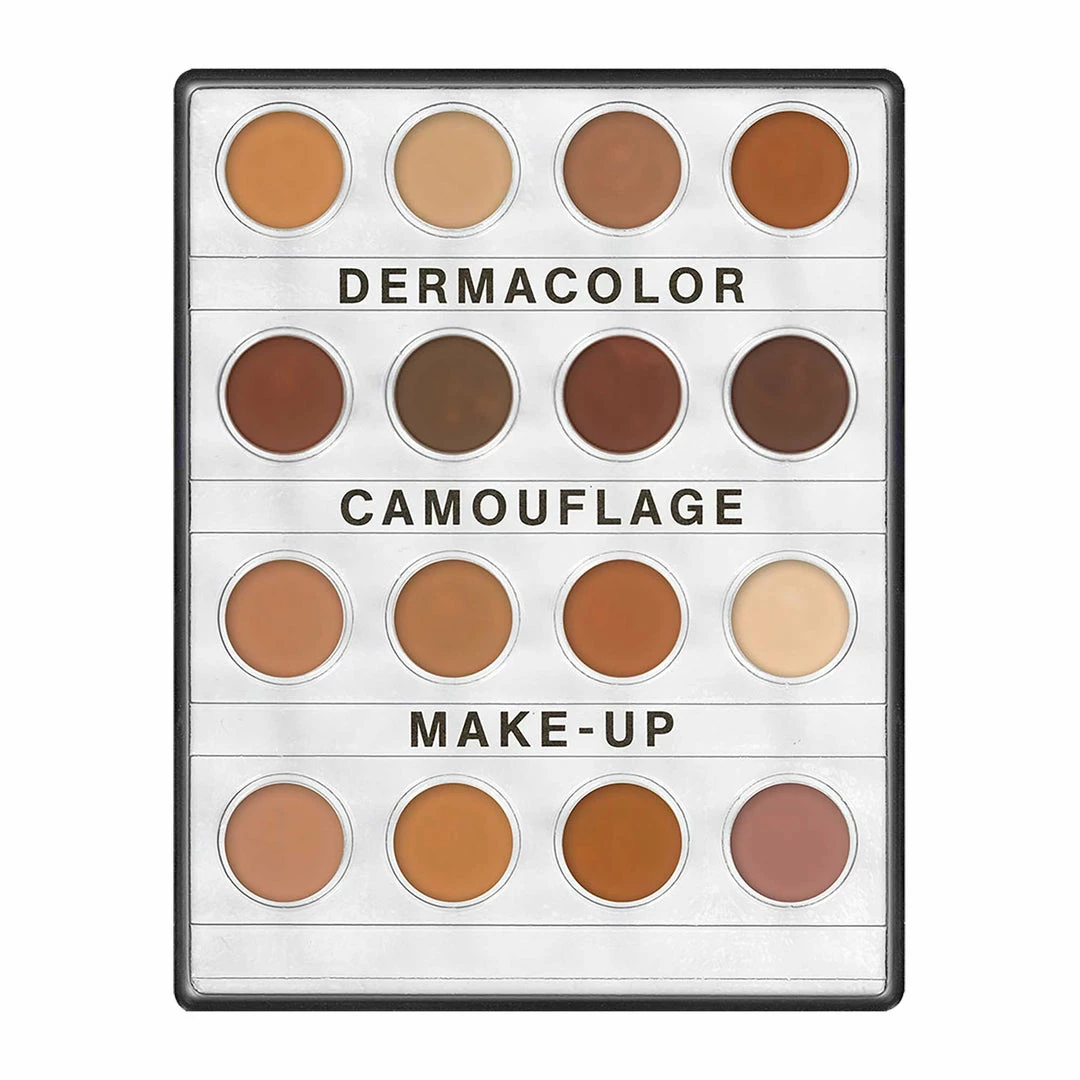 Dermacolor Camouflage Creme Mini 16 Palette - Dark Masking & Concealment