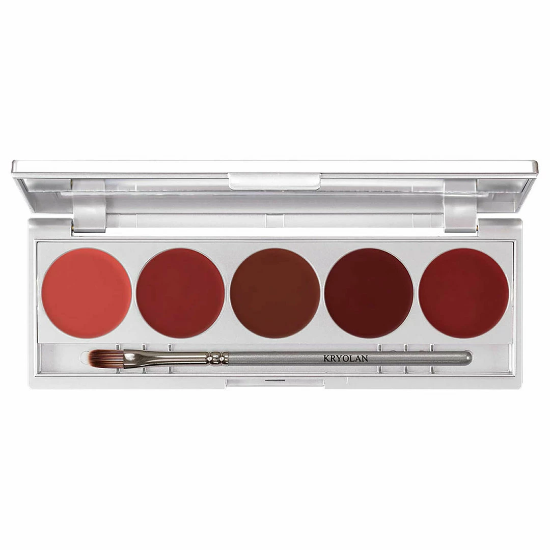 Kryolan Cream Blusher 5 Palette - Delight