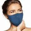 Pebbles Of Leeds Pebbles Handmade Contoured Cotton Face Mask - Denim Face Masks