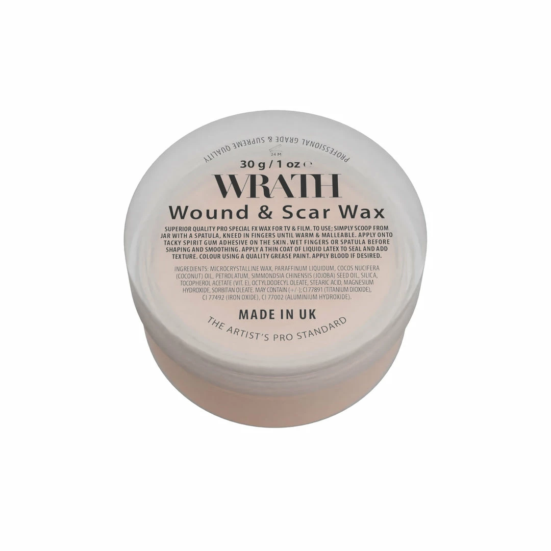 WRATH Wound & Scar Wax - Professional SFX Wax Wax & Putty