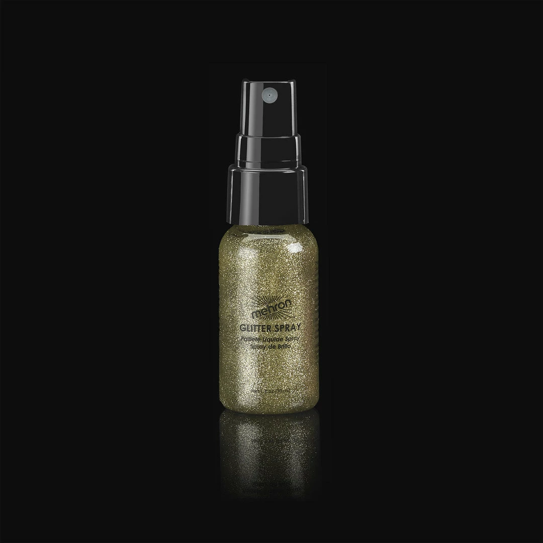 Mehron Glitter Spray - Gold