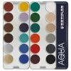 Kryolan AQUACOLOR 24 Palette - Face & Body Paint - K