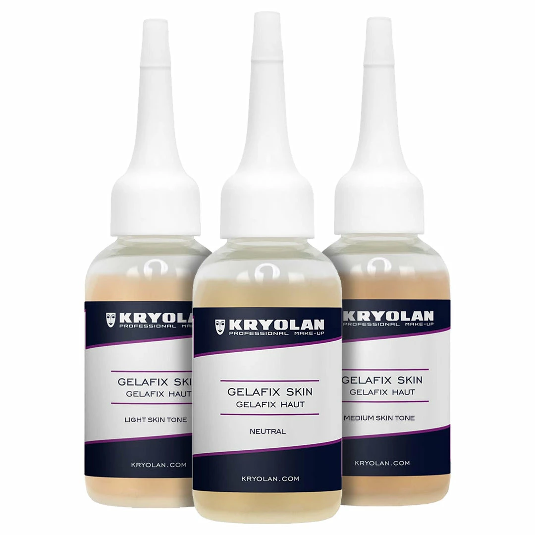 Kryolan Gelafix Skin - 3D Modelling Gel Gelatine & Foam