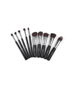 LaRoc 10 Piece Kabuki Makeup Brush Set