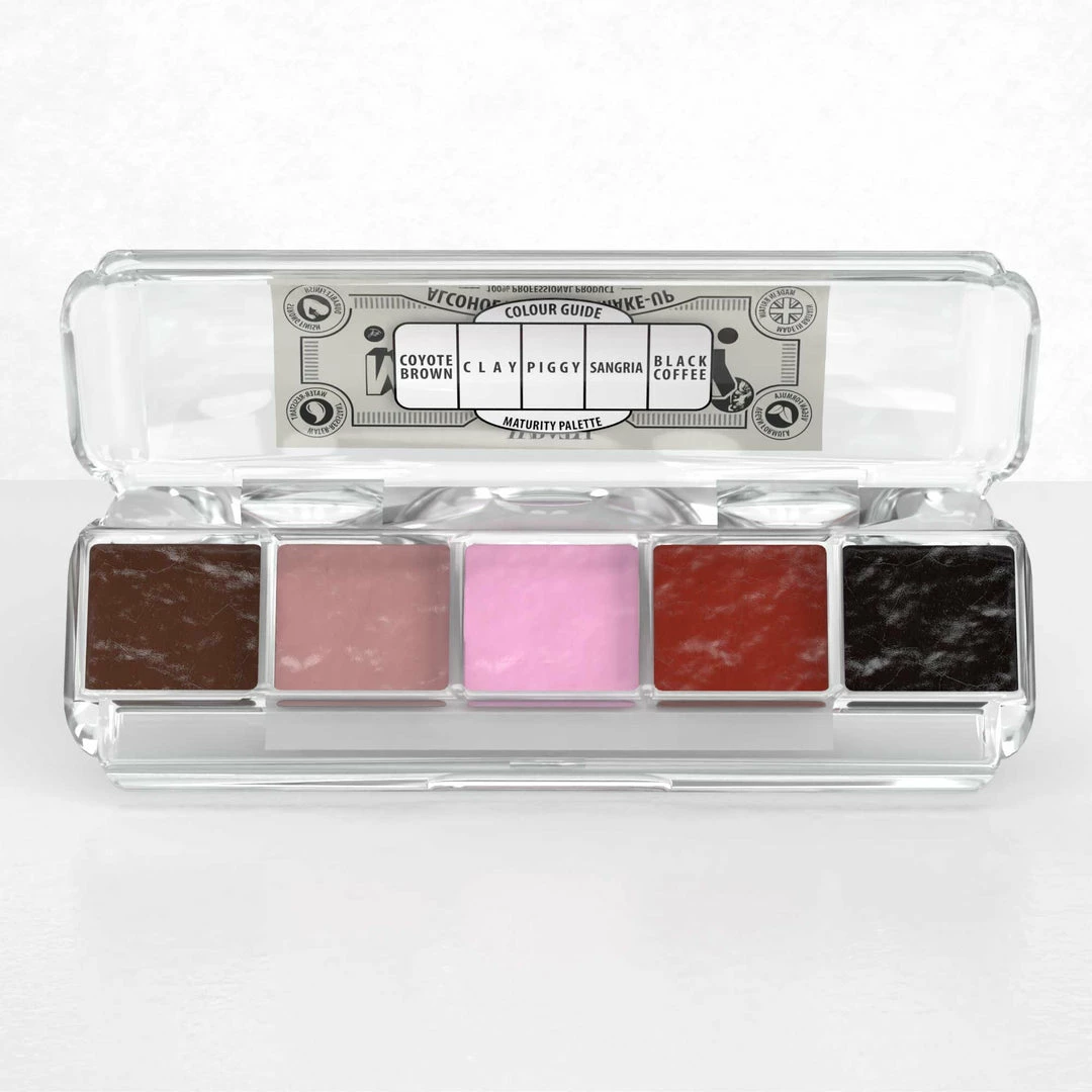 WRATH AA WRATH Alcohol Activated Make-up 5 Palette - Maturity