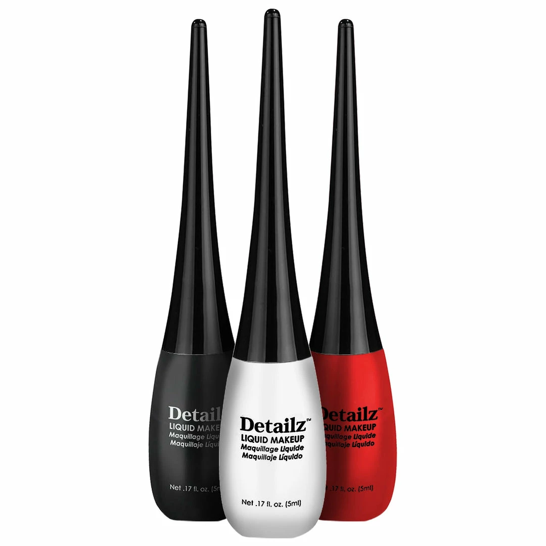 Water Based Mehron Detailz - Fine Tip Liquid Makeup