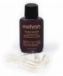 Artificial Bloods Mehron Stage Blood With Capsules