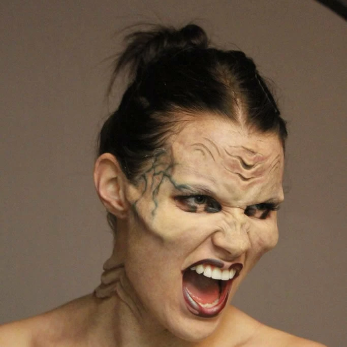 Monster FX Encapsulated Silicone Prosthetic - Mermaid Forehead Gills