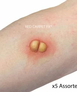 Prosthetics Monster FX Silicone Prosthetic - Boils 5 Set