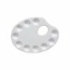 Royal & Langnickel Large 10-Well Oval Mixing Palette Blending Palettes & Plates