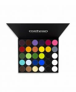 Mehron Paradise AQ Body Paint 30 Colour Palette