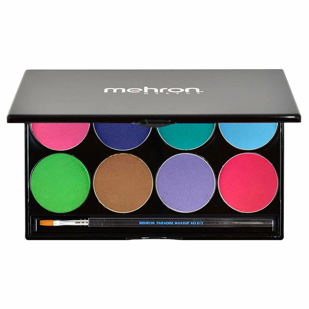 Mehron Paradise AQ Face & Body Paint Palette - Pastel