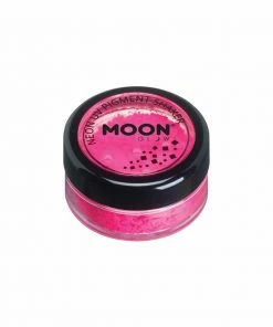 Moon Creations Moon Glow Intense Neon UV Pigment - Pink Loose Pigments