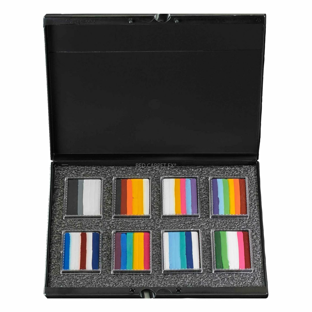 Mehron Paradise AQ Body Paint Prisma Split Cake Palette