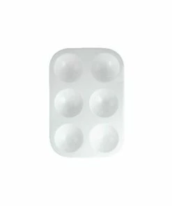 Royal & Langnickel Small 6-Well Mixing Palette Blending Palettes & Plates