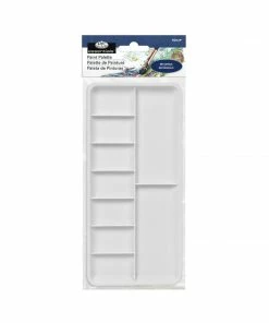 Royal & Langnickel Small 9-Well Rectangle Mixing Palette
