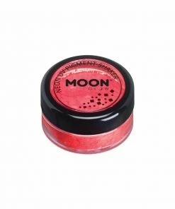 Moon Creations Moon Glow Intense Neon UV Pigment - Red Loose Pigments