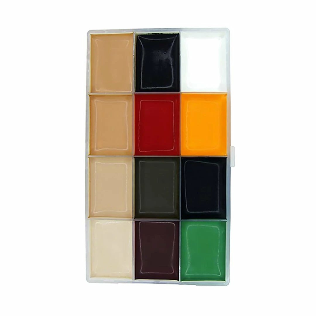 Alcohol Activated Make-up Ripper FX Alcohol Paint Large Palette - Ripper