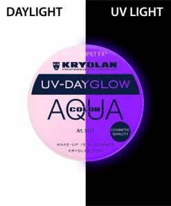 Kryolan AQUACOLOR UV-Dayglow - Water Based Face & Body Paint