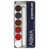 FX Colour Palettes Kryolan AQUACOLOR 6 Palette - Face & Body Paint - S