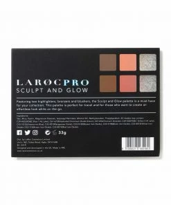 LaRoc Pro Sculpt & Glow Palette Bronzer