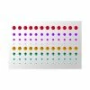 Smiffy's Make-up FX 100 Self-adhesive Face Gems - Multicolour Glitter