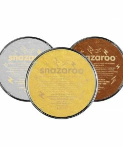 Snazaroo Face & Body Paint - Metallic Colours Water Based