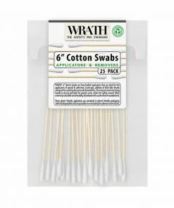 WRATH 6" Cotton Swabs - Biodegradable