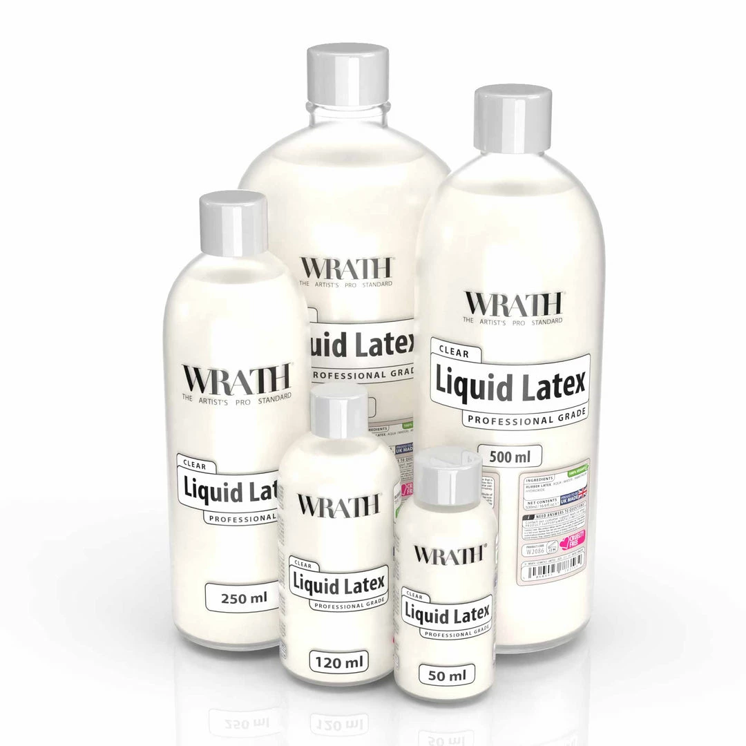 WRATH Professional Liquid Latex - Clear Adhesives