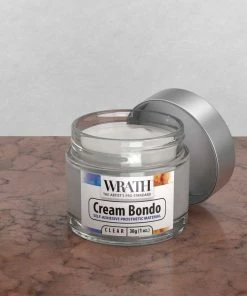 Prosthetic & Silicone Adhesive WRATH Cream Bondo - Clear Prosthetic Material