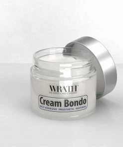 Prosthetic & Silicone Adhesive WRATH Cream Bondo - Clear Prosthetic Material