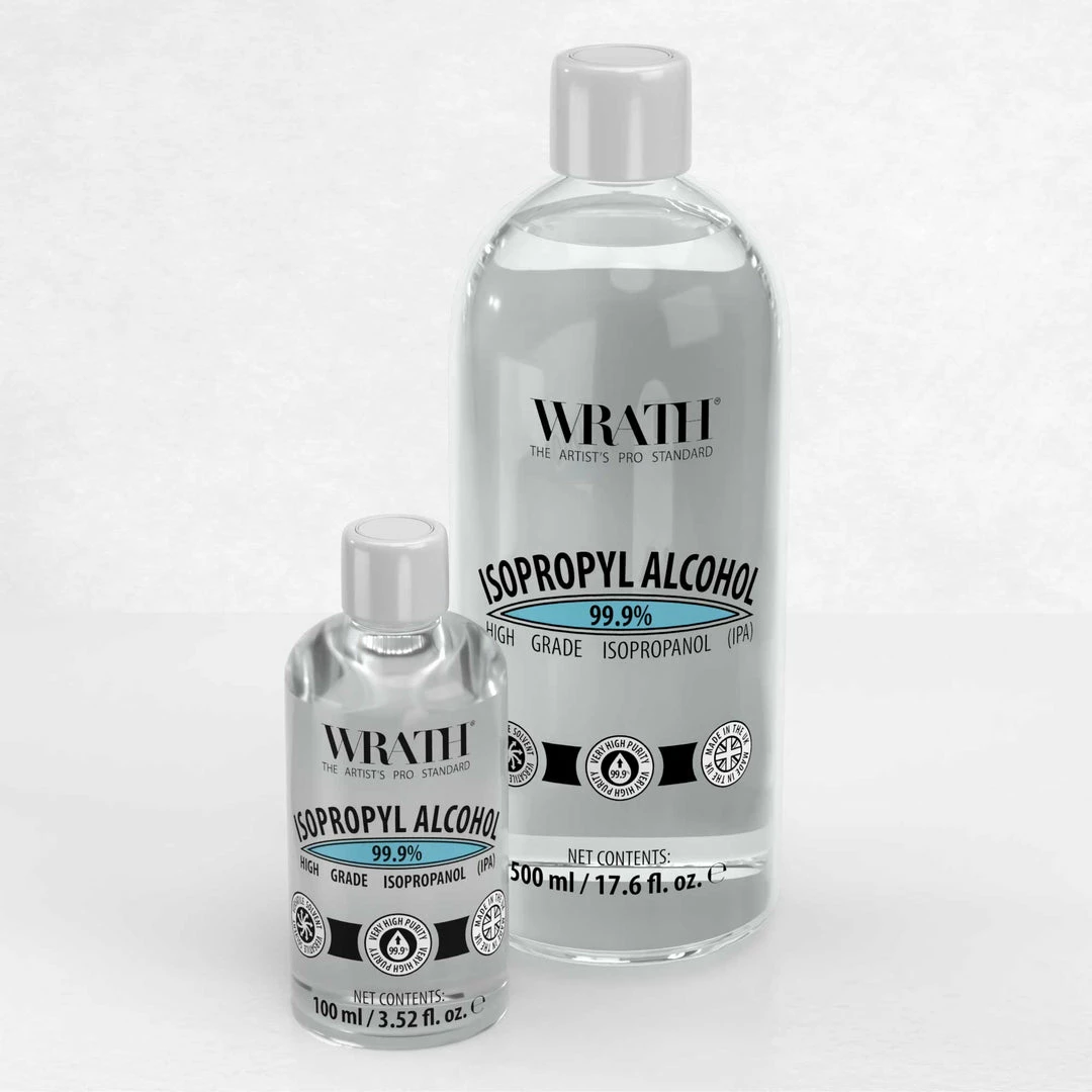 WRATH Isopropyl Alcohol (IPA) 99.9% - High Grade Solvent Removers & Solvents