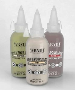 WRATH Melt & Pour 3D Gel - Burns & Skin Effects Gelatine & Foam